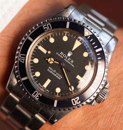 Rolex MILITARY SUBMARINER REF 5513 (1974) 